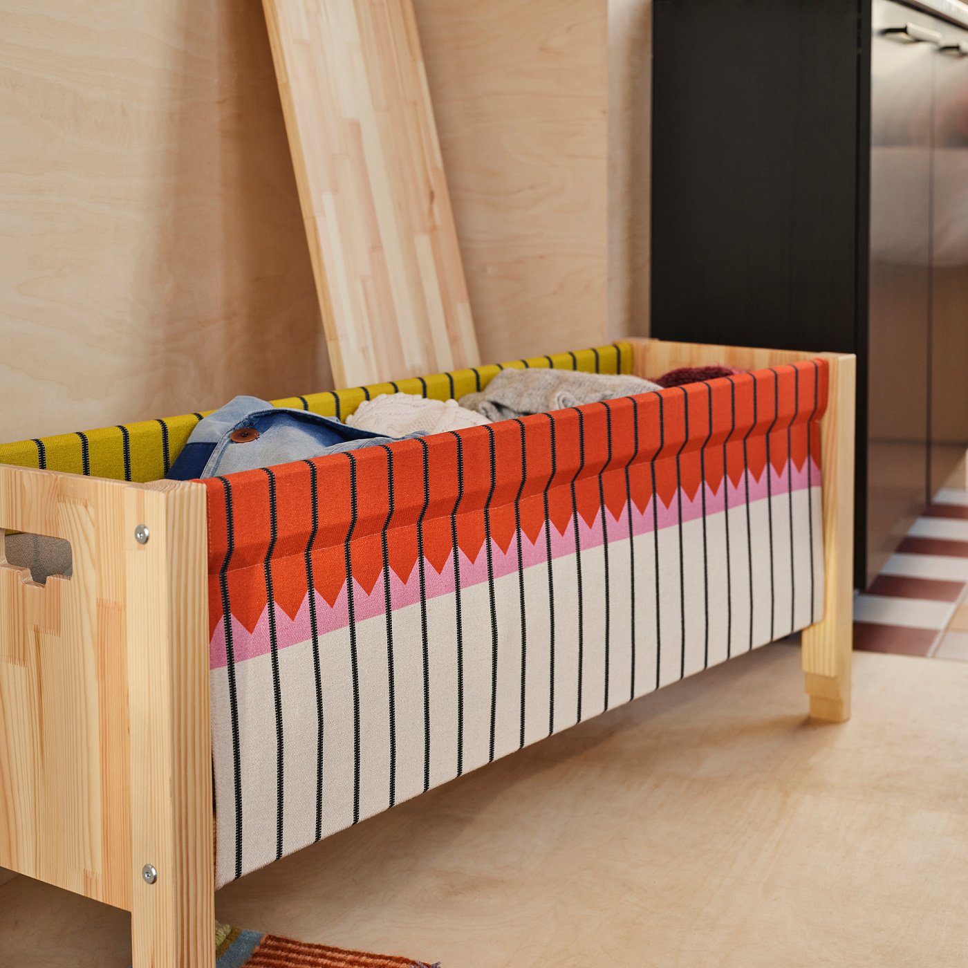OMMJÄNGE bench with storage - IKEA