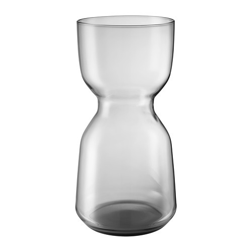 OMTÄNKSAM vase light grey - IKEA
