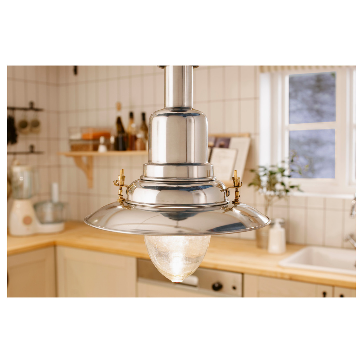 OTTAVA pendant lamp aluminium - IKEA