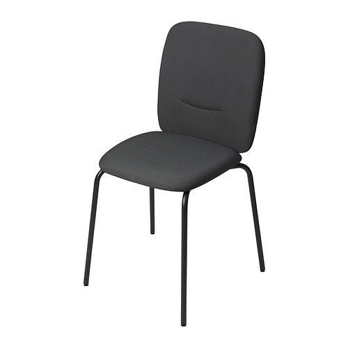 STOLJAN conference chair black/black - IKEA