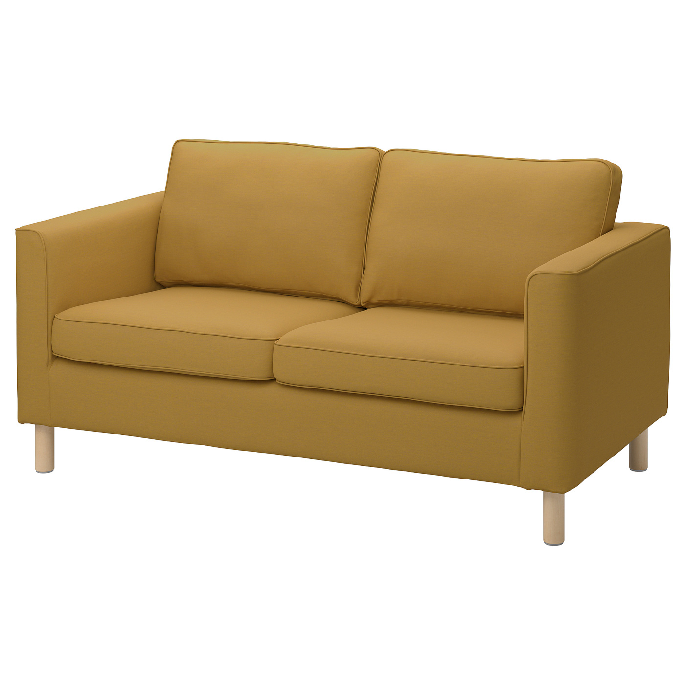 IKEA PÄRUP ペルプ カバー 2人掛けソファベッド　イエローブラウン PÄRUP 2-seat sofa Vissle yellow-brown - IKEA