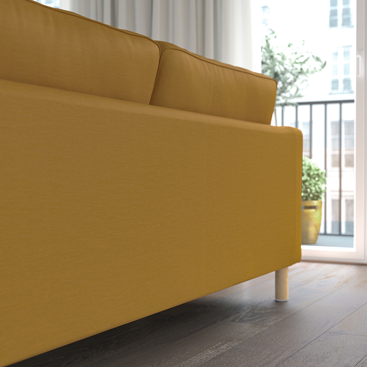 イケア クノッパルプ IKEA KNOPPARP ソファ　イエロー KNOPPARPの中古が安い！激安で譲ります・無料であげます｜ジモティー