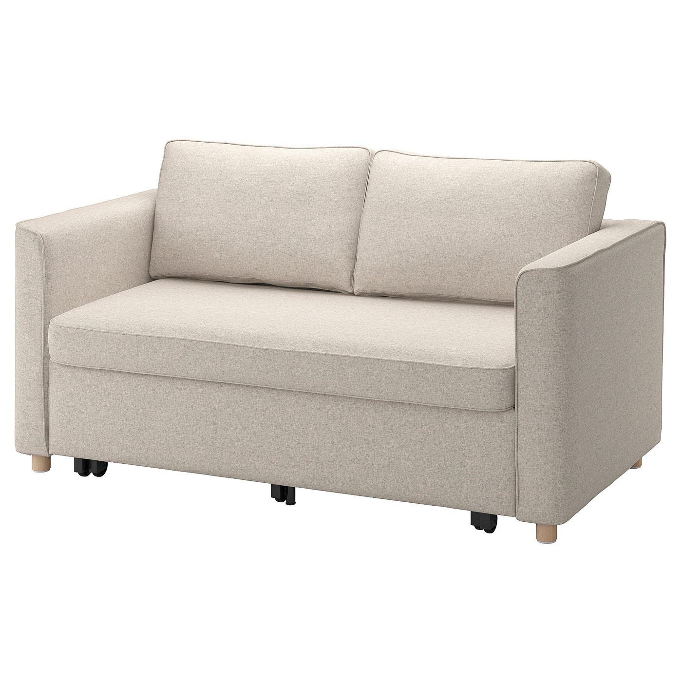 PÄRUP cover for 2-seat sofa-bed Gunnared beige - IKEA