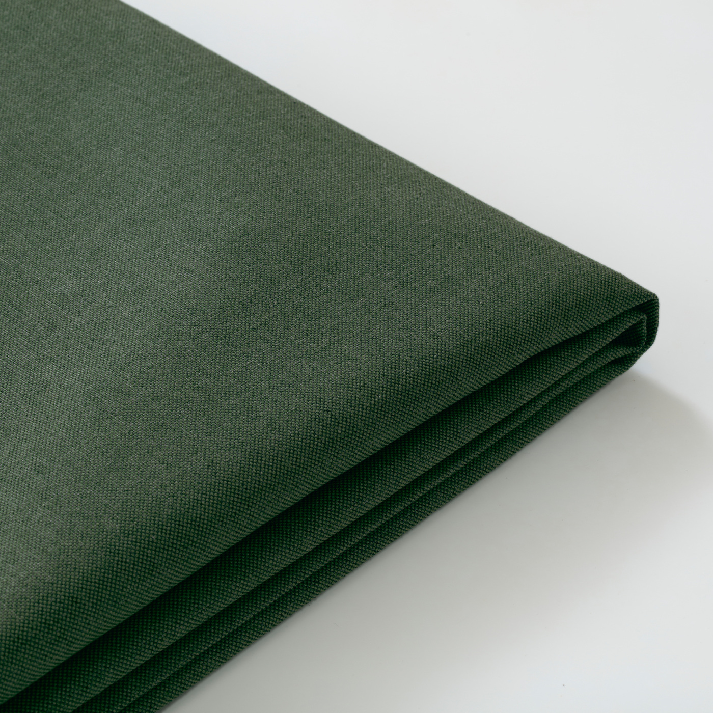 PÄRUP cover for 3-seat sofa with chaise longue/Vissle dark green