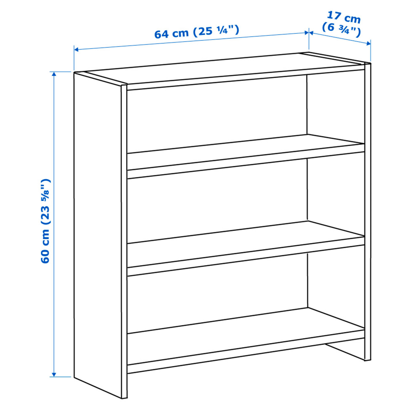 PÅHL desk top shelf white - IKEA