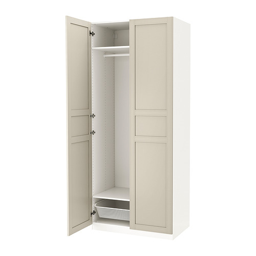PAX wardrobe combination white - IKEA