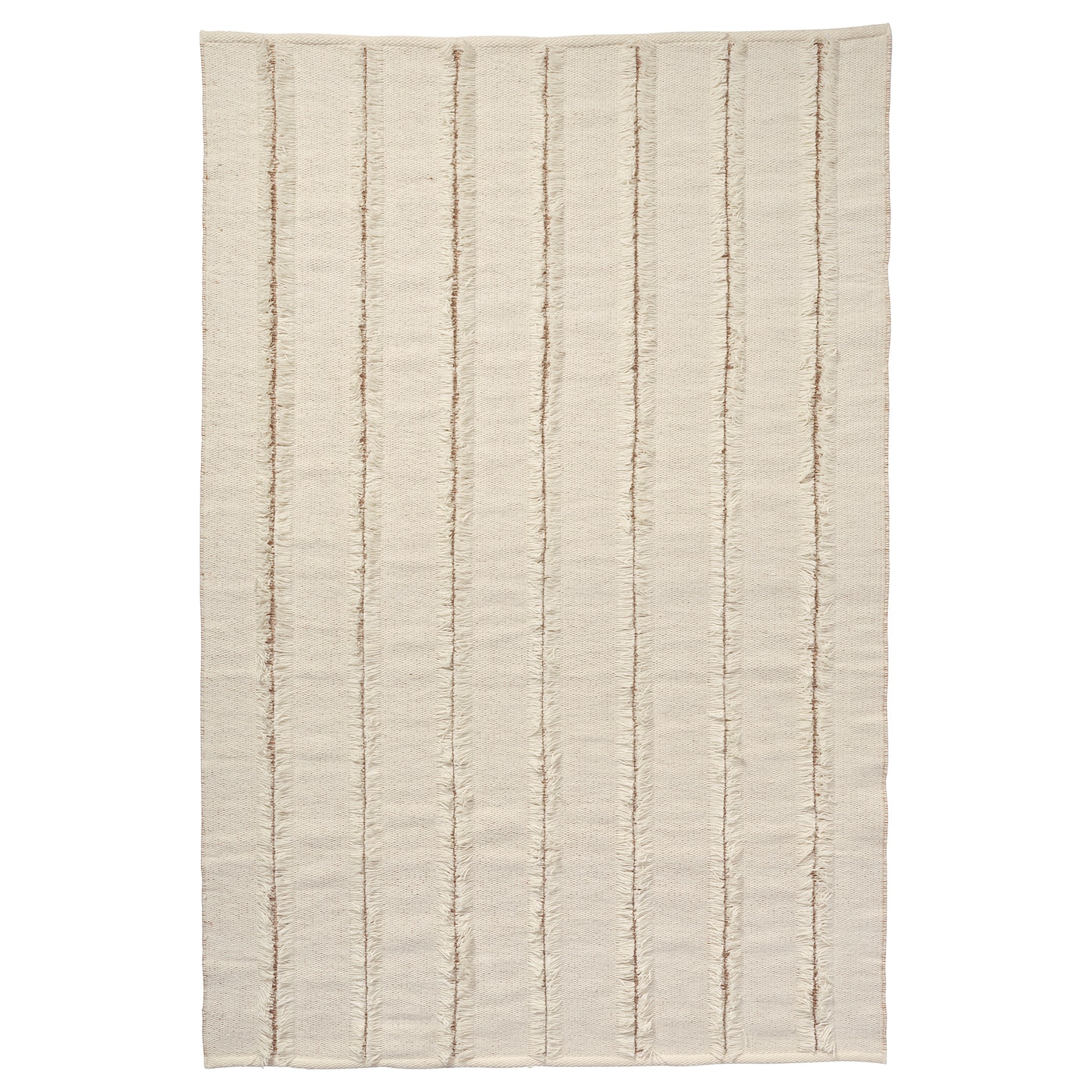 PEDERSBORG ペーデルスボ PEDERSBORG rug, flatwoven natural/off-white - IKEA