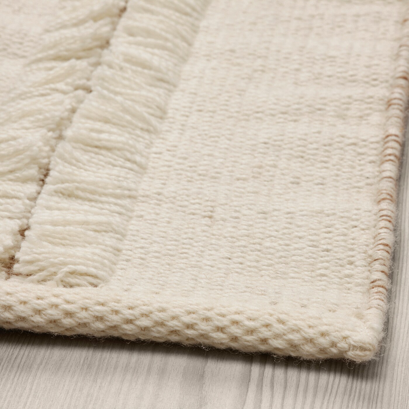 PEDERSBORG ペーデルスボ IKEA ラグ PEDERSBORG rug, flatwoven natural/off-white - IKEA