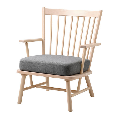 ULRIKSBERG armchair rattan/anthracite - IKEA