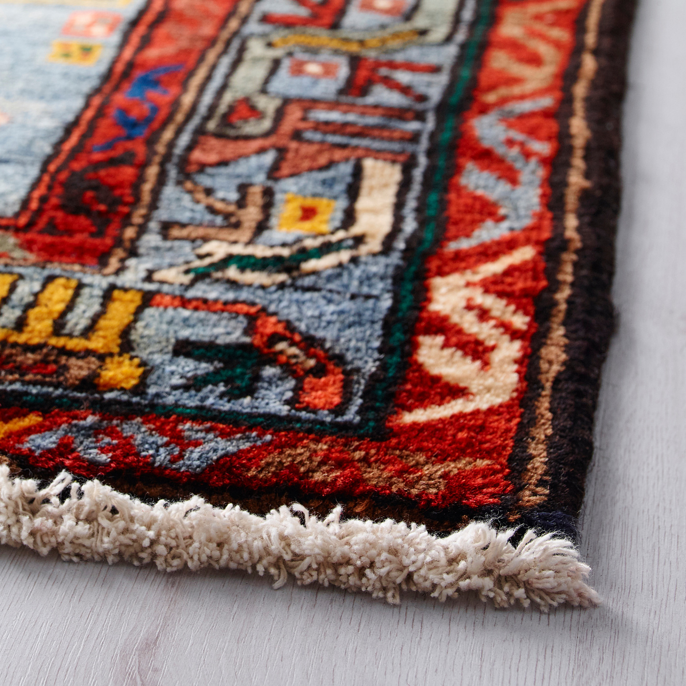 PERSISK HAMADAN rug, low pile handmade assorted patterns - IKEA
