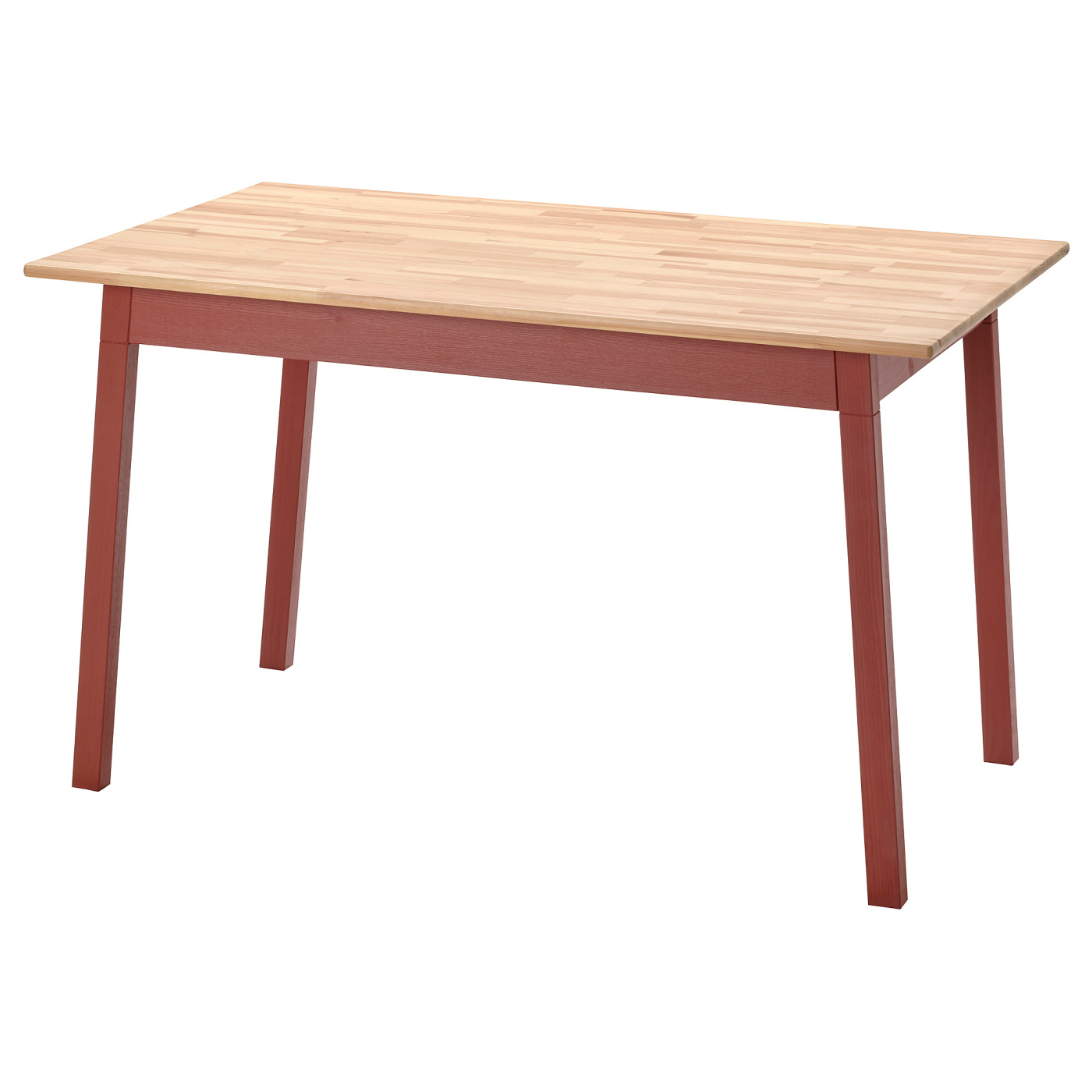 PINNTORP table light brown stained/red stained - IKEA