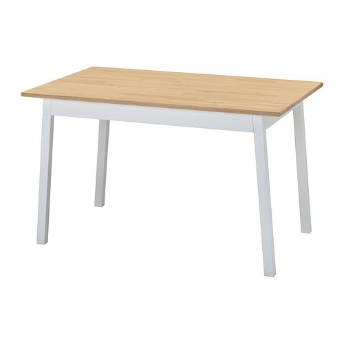 TOMMARYD table white stained oak veneer/white - IKEA
