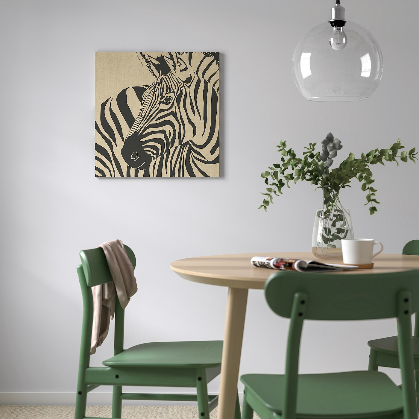 IKEA 絵画 IKEA/イケア/通販】PJATTERYD プィエッテリード アート, 黒い鹿