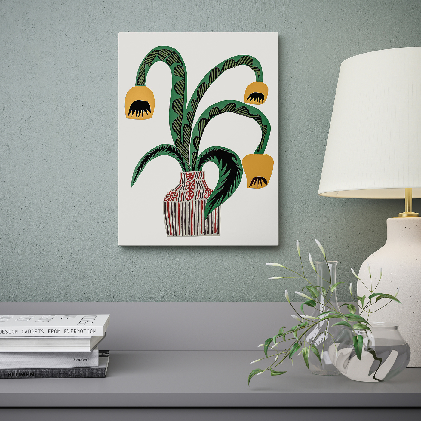 PJÄTTERYD picture still life with tulips - IKEA