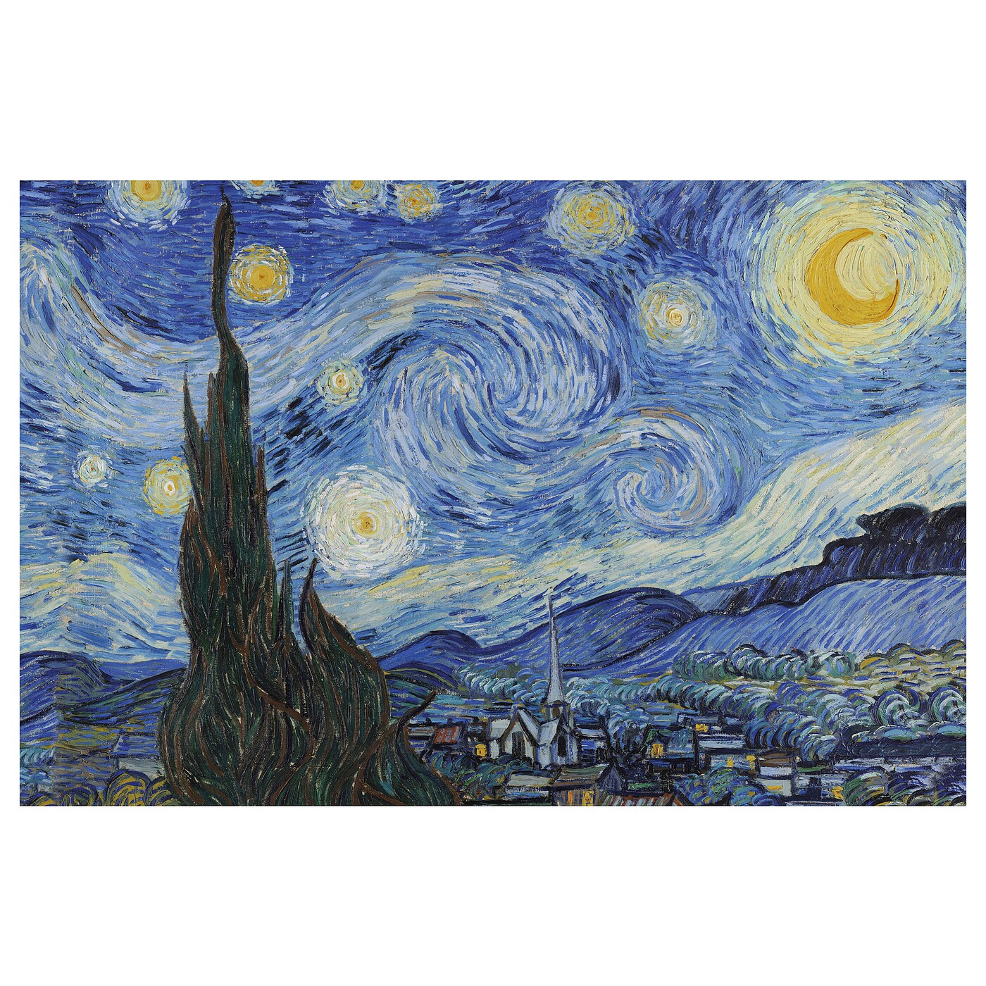 PJÄTTERYD picture The Starry Night, June 1889 - IKEA