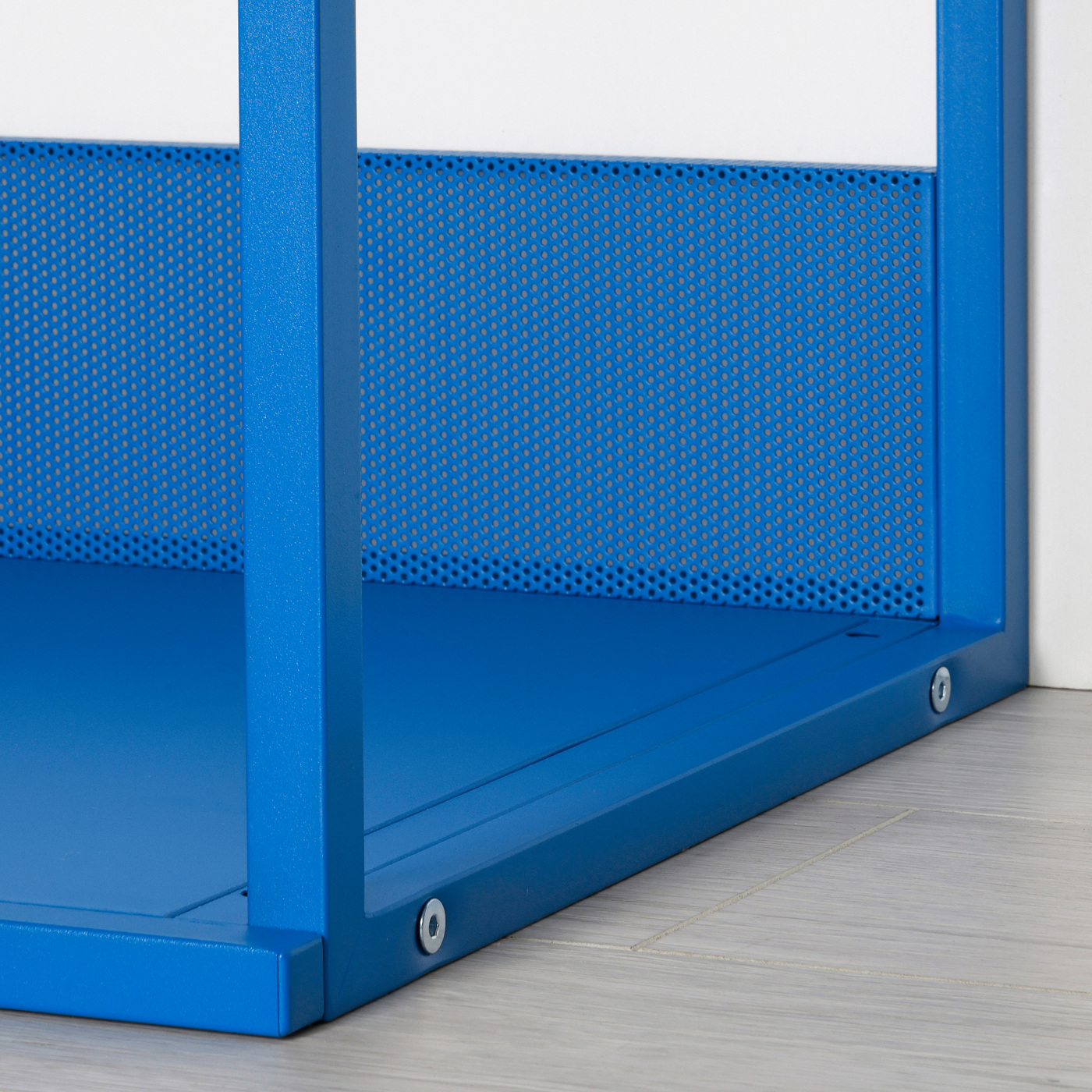 PLATSA open clothes hanging unit blue - IKEA