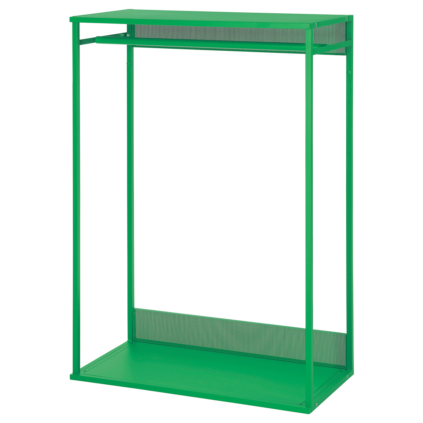 PLATSA open clothes hanging unit green - IKEA