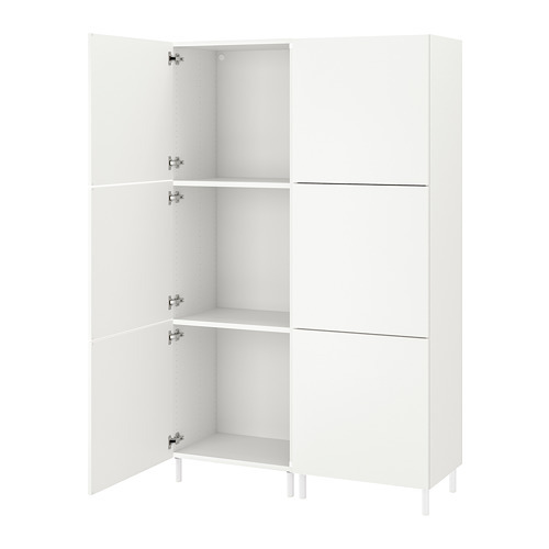 PLATSA storage combination with doors white/Fonnes white - IKEA PLATSA storage combination with doors white/Fonnes white - IKEA