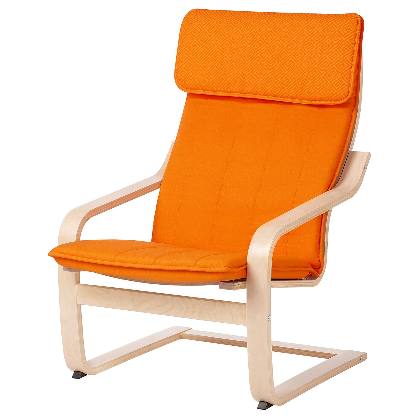 IKEA POANGチェア イエロー poaeng-rocking-chair-brown-