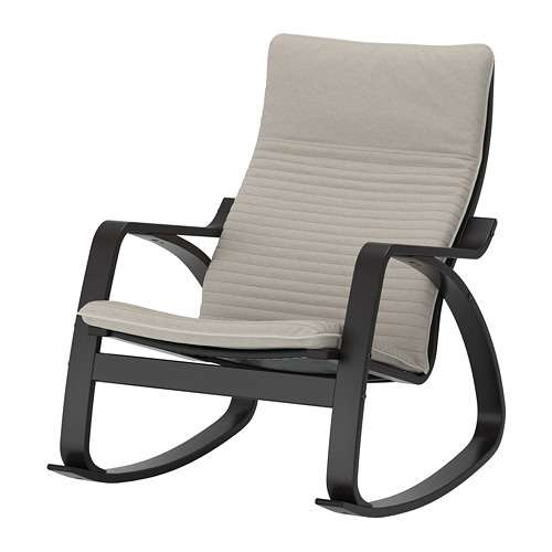 VISKABACKA armchair Skartofta black/light grey - IKEA