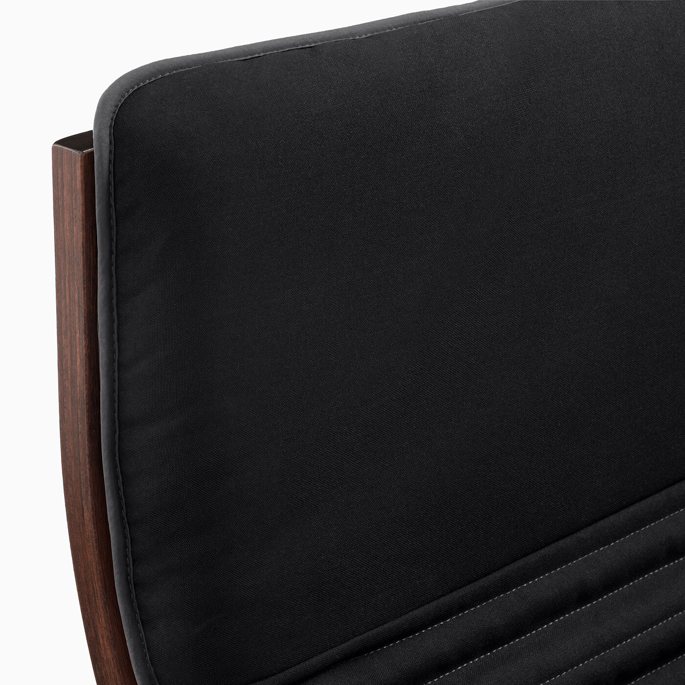 POÄNG rocking-chair brown/Knisa black - IKEA