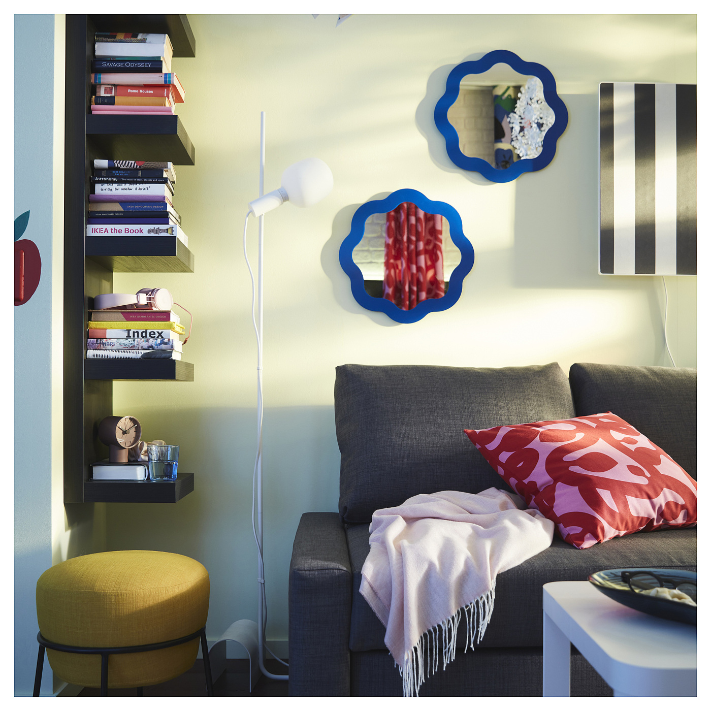 PRUNKHALLON mirror blue - IKEA