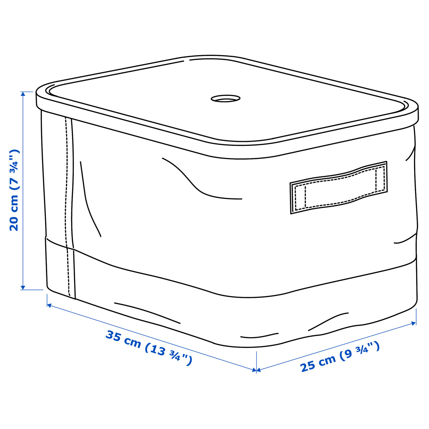 RABBLA box with lid - IKEA