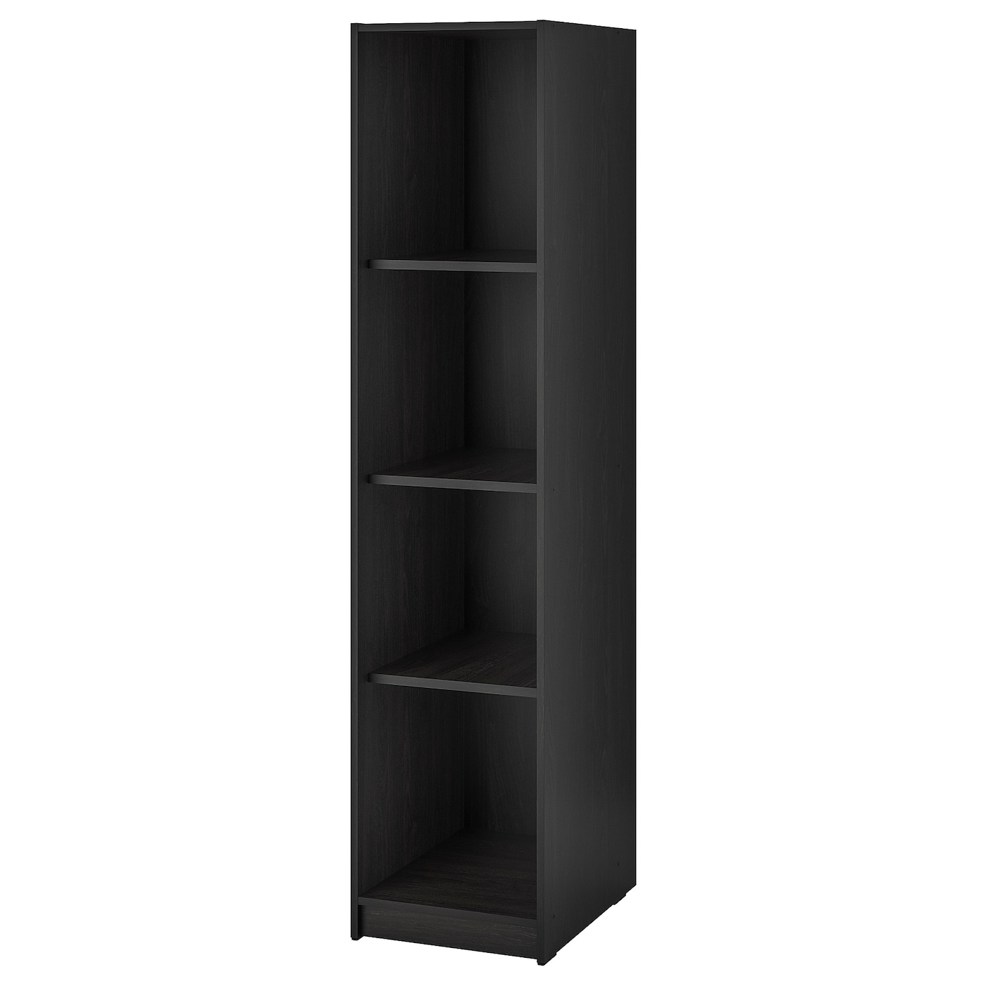 RAKKESTAD open wardrobe black-brown - IKEA