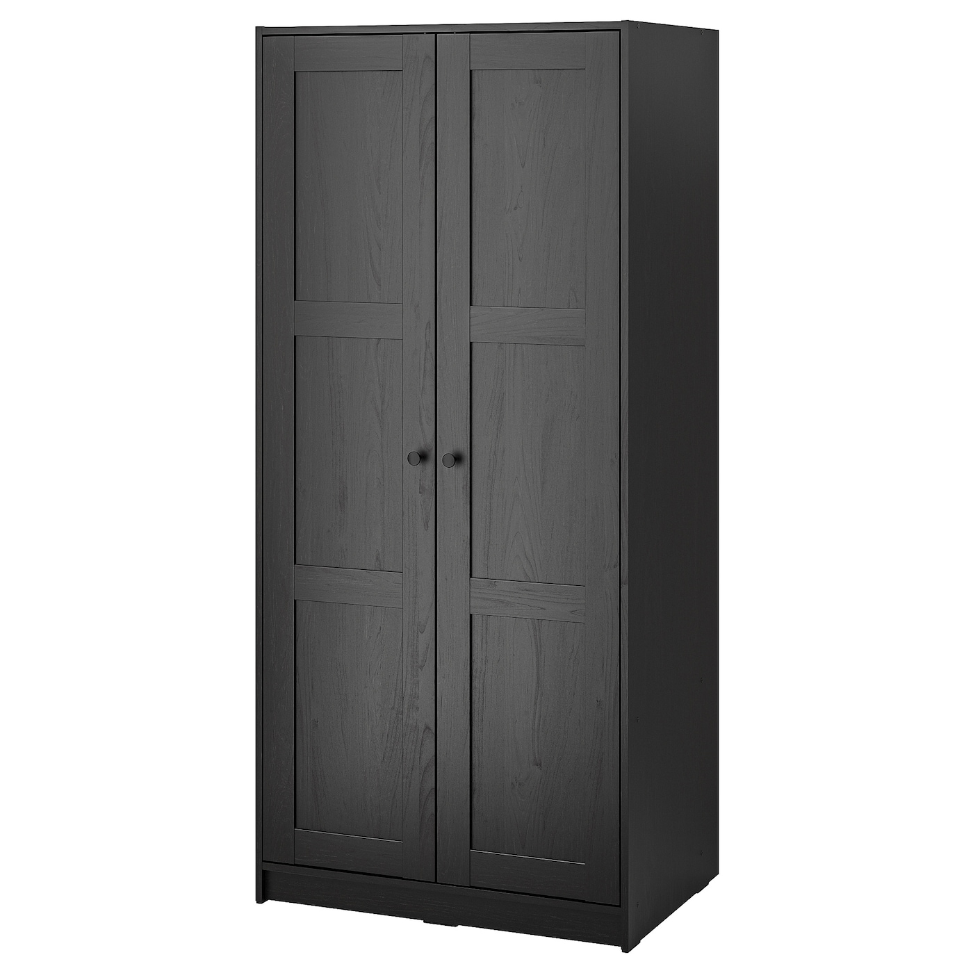 [送料無料] IKEA RAKKESTAD 定価4万 RAKKESTAD wardrobe with 2 doors black-brown - IKEA
