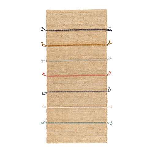 PEDERSBORG ペーデルスボ　IKEA ラグ PEDERSBORG rug, flatwoven natural/off-white - IKEA