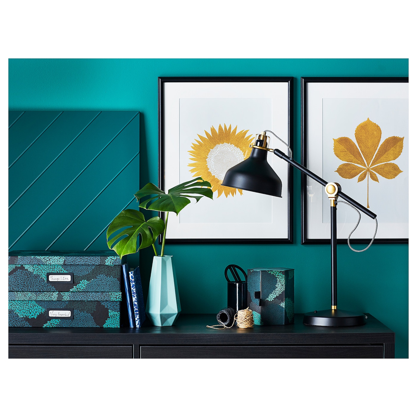 RANARP work lamp black - IKEA