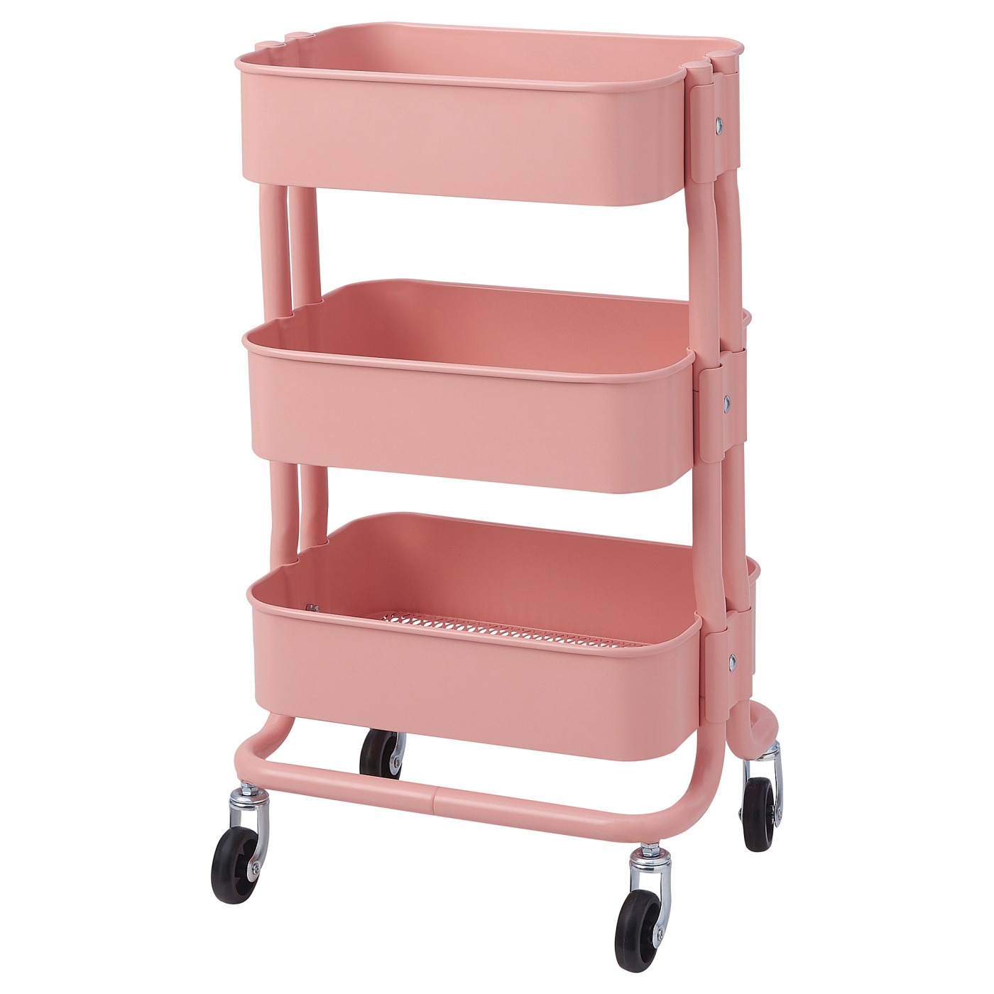 RÅSHULT trolley pink-red - IKEA