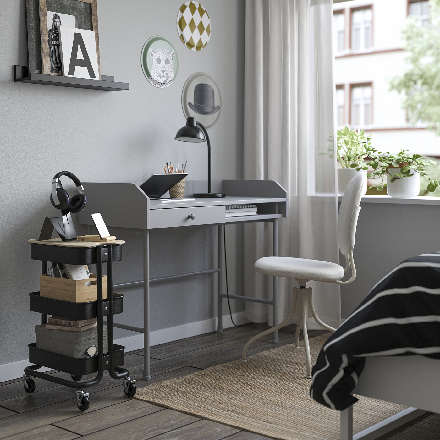 RÅSKOG trolley black - IKEA