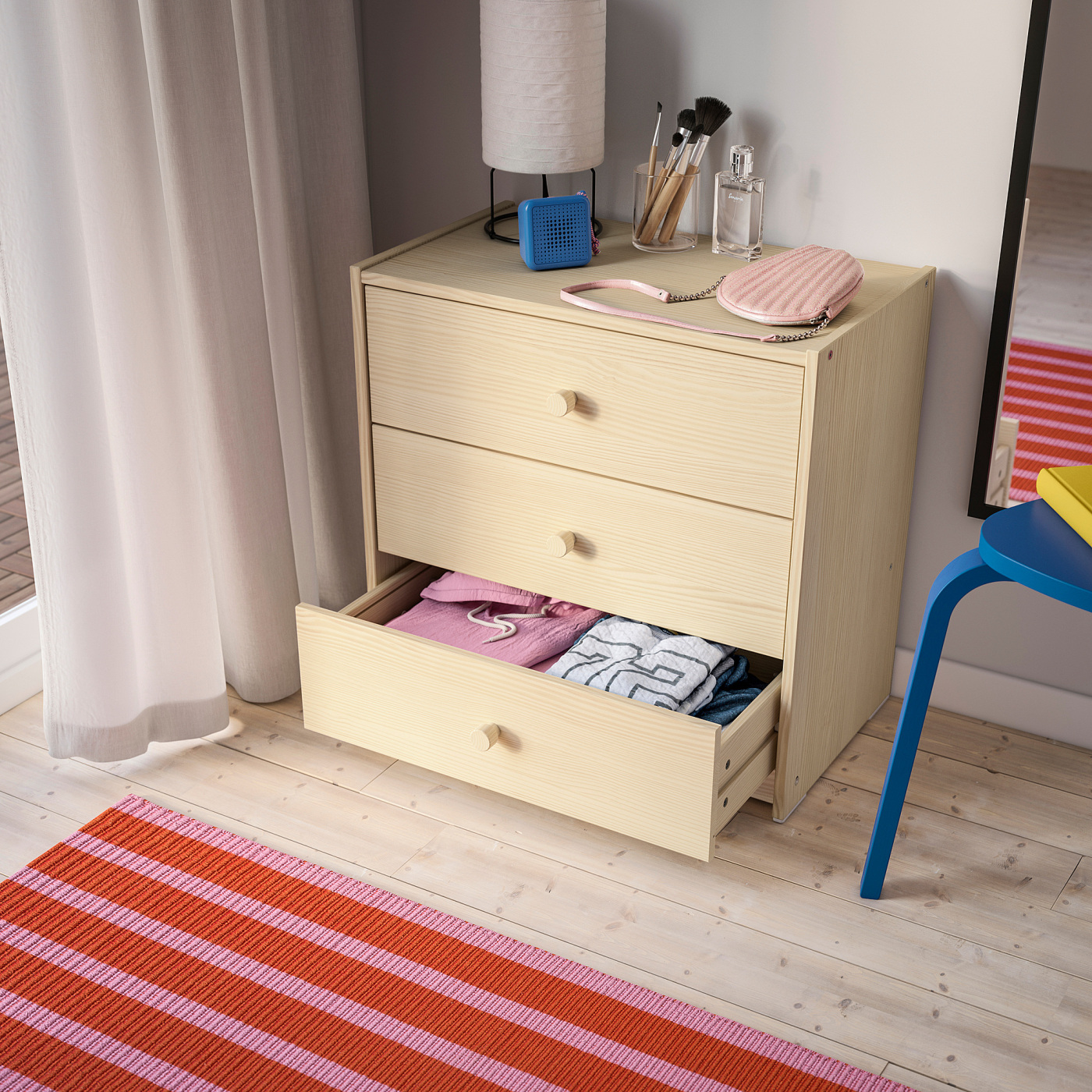 RAST chest of 3 drawers pine - IKEA