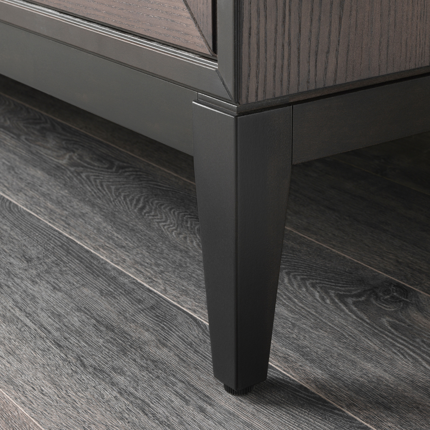 REGISSÖR glass-door cabinet brown - IKEA