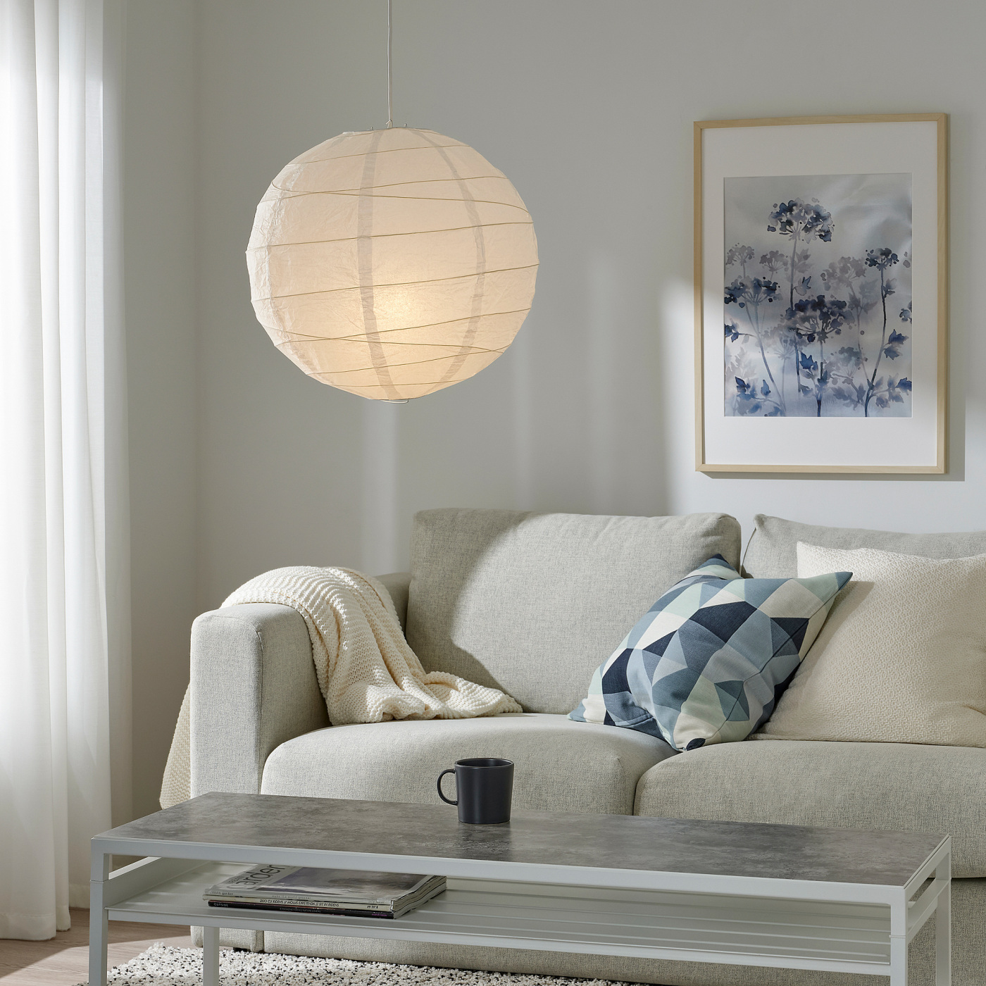 REGOLIT / HEMMA pendant lamp white - IKEA