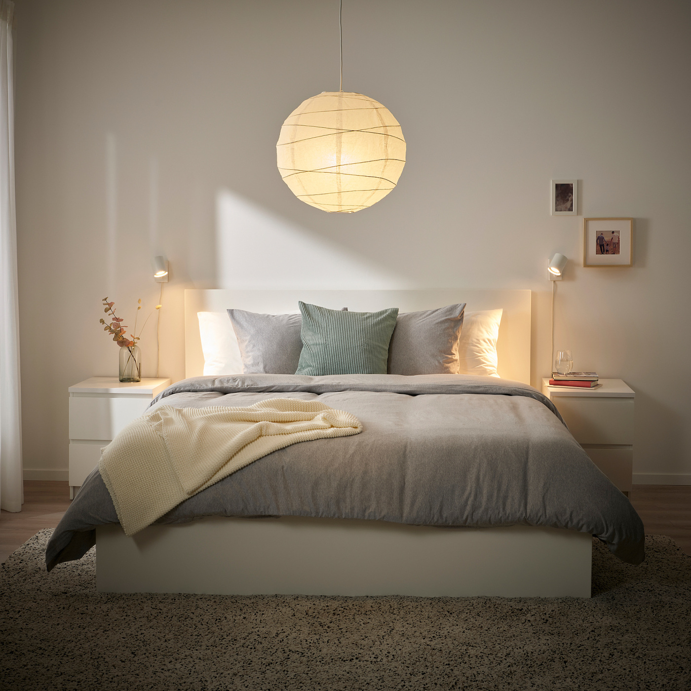 REGOLIT / HEMMA pendant lamp white - IKEA