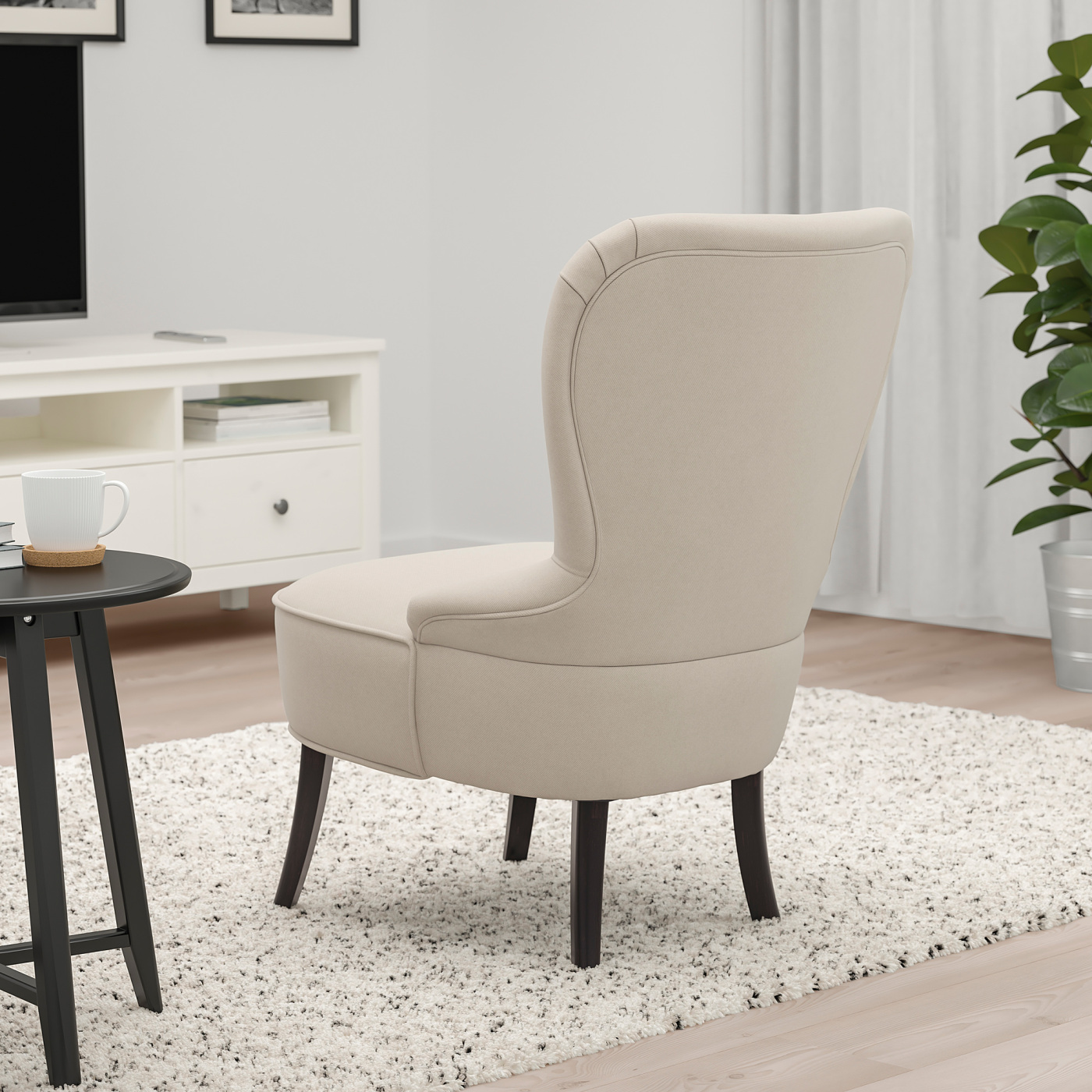 REMSTA armchair Hakebo beige - IKEA