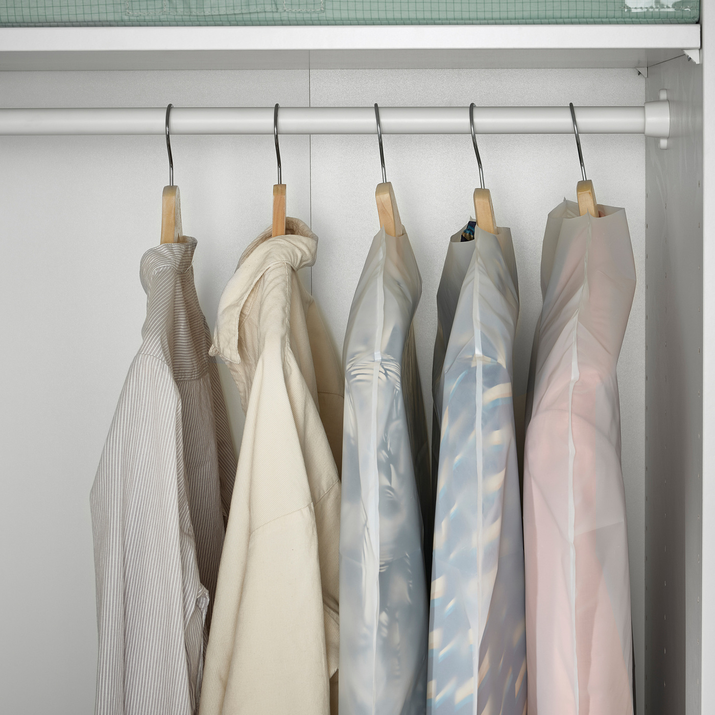 5 Pezzi Copriabiti Antipolvere Trasparenti, Abbigliamento Copre per