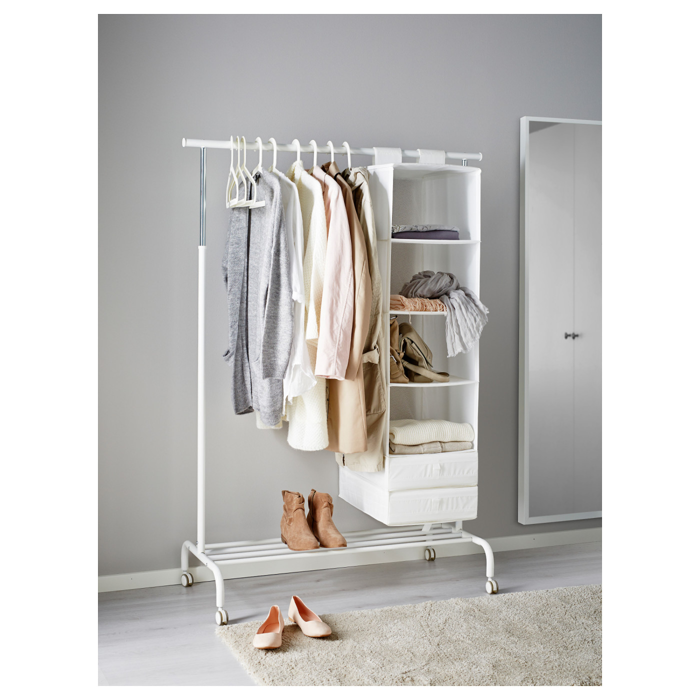 RIGGA clothes rack white - IKEA