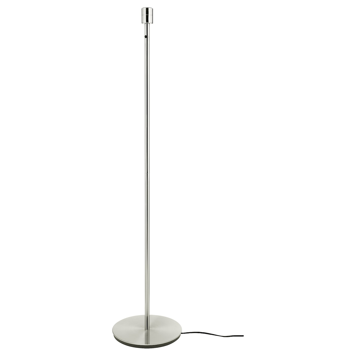 RINGSTA / SKAFTET floor lamp white/nickel-plated - IKEA