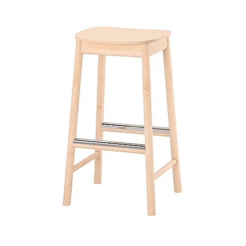 【アイマール】IKEA NILSOLLE ニルソッレ7脚 NILSOLLE bar stool birch - IKEA