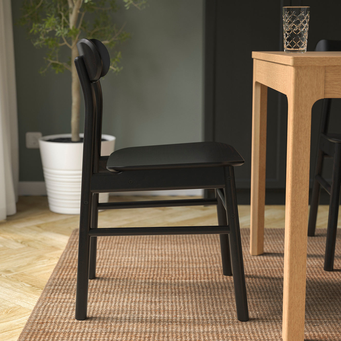 RÖNNINGE chair black - IKEA