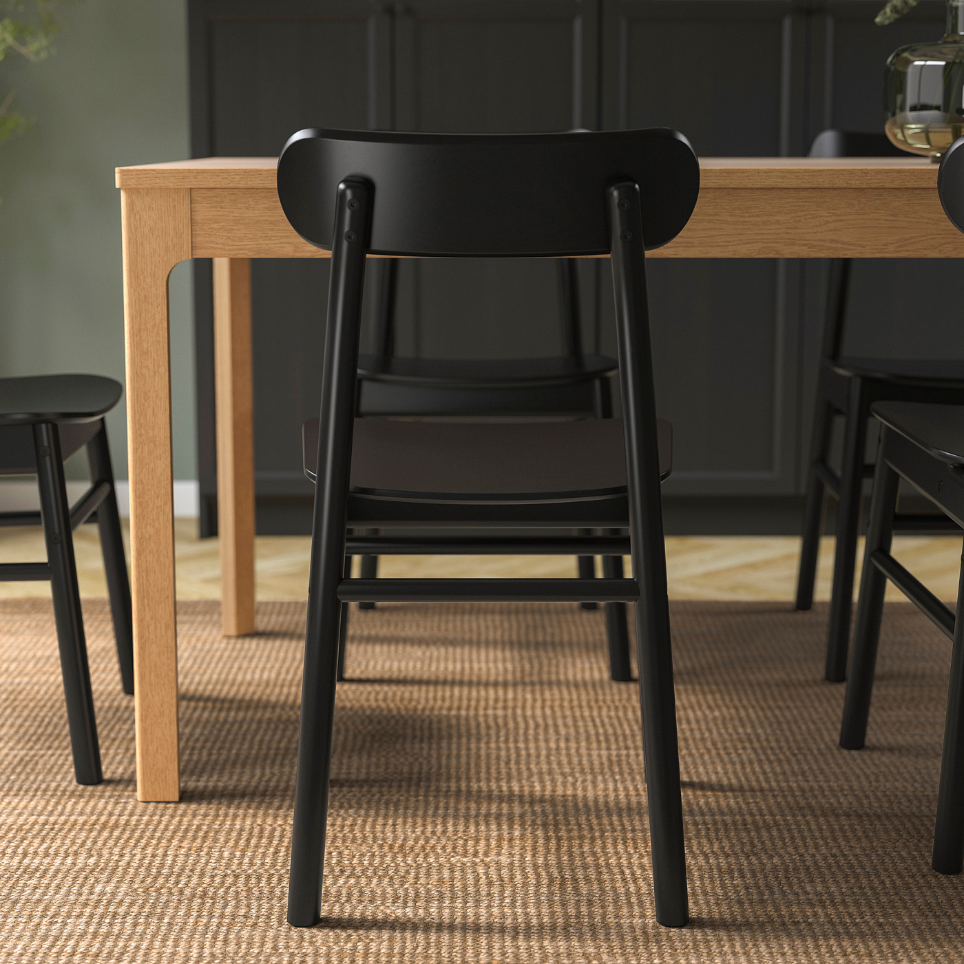 RÖNNINGE chair black - IKEA