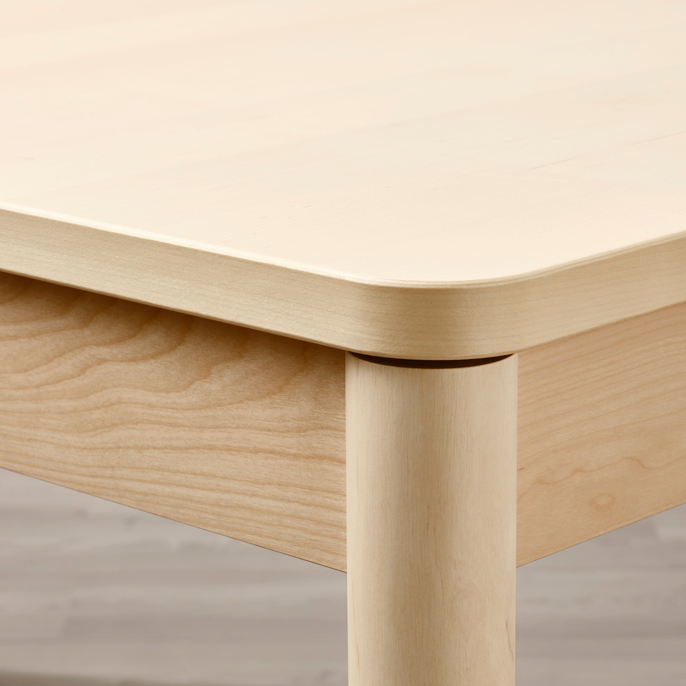 RÖNNINGE extendable table birch - IKEA