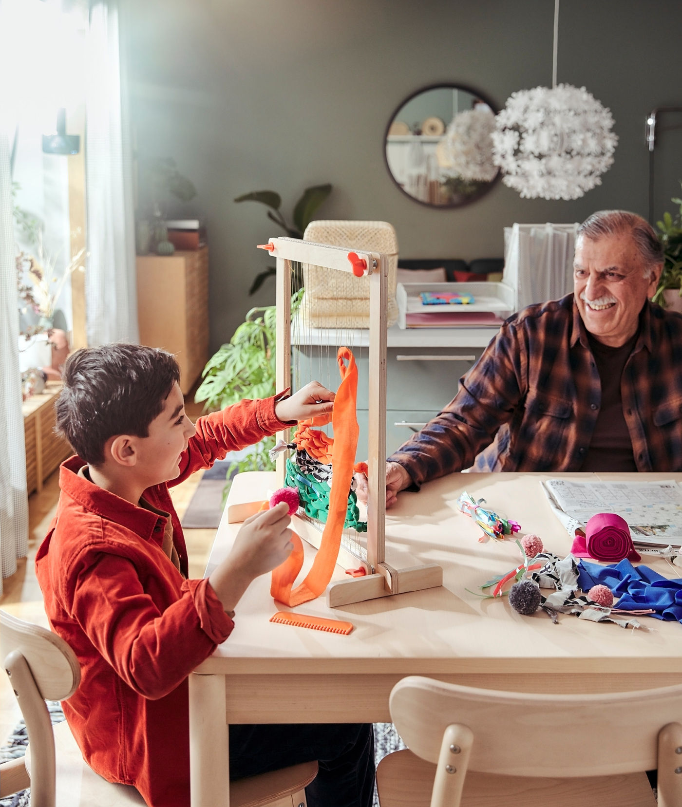 RÖNNINGE extendable table birch - IKEA