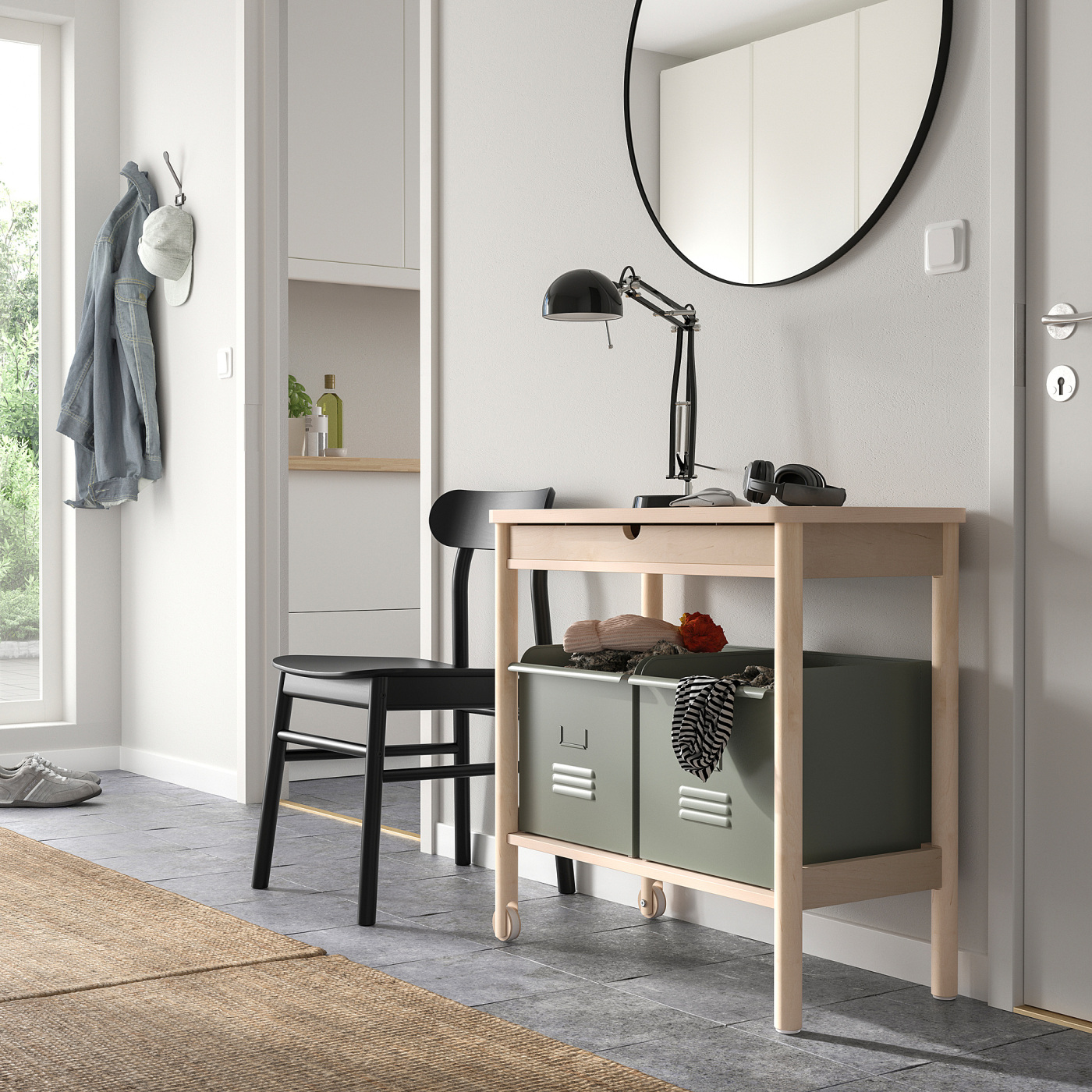 RÖNNINGE trolley birch - IKEA