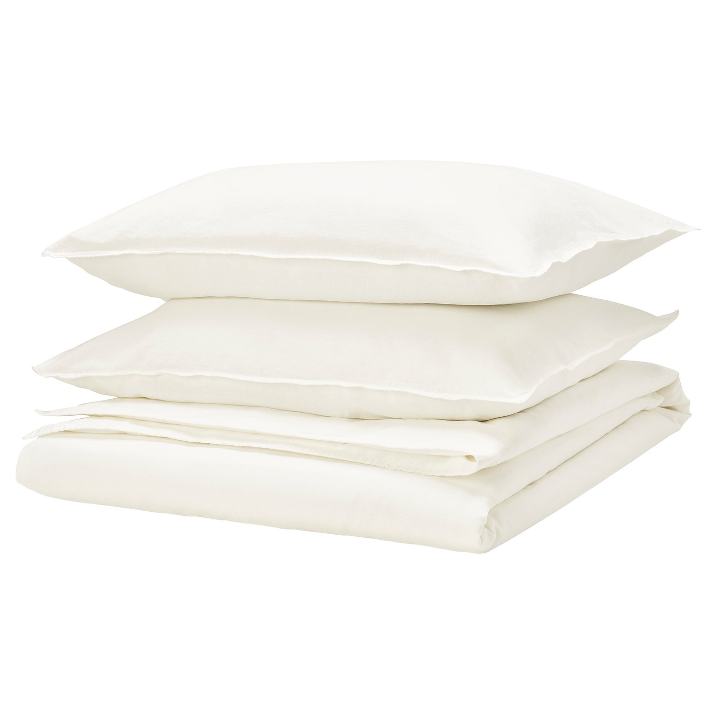RUNDHAGTORN duvet cover and 2 pillowcases white - IKEA