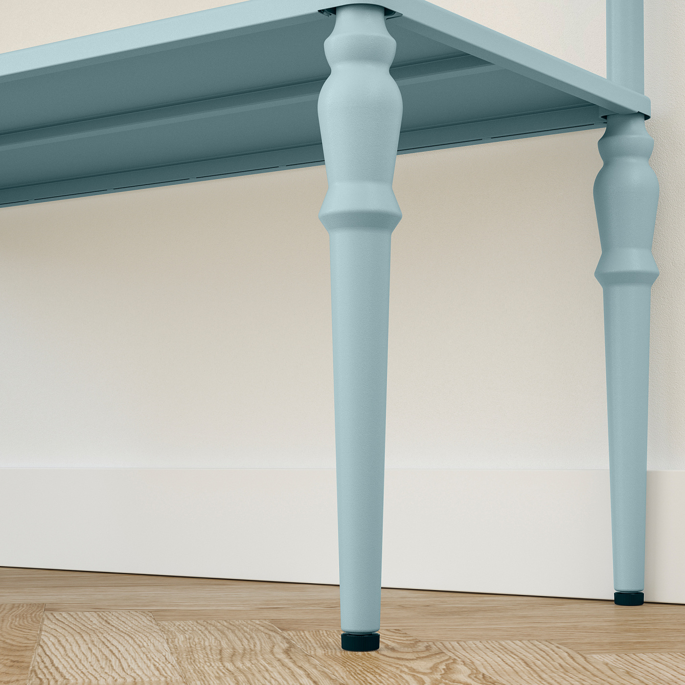 SÅGMÄSTARE shelving unit light grey-blue - IKEA