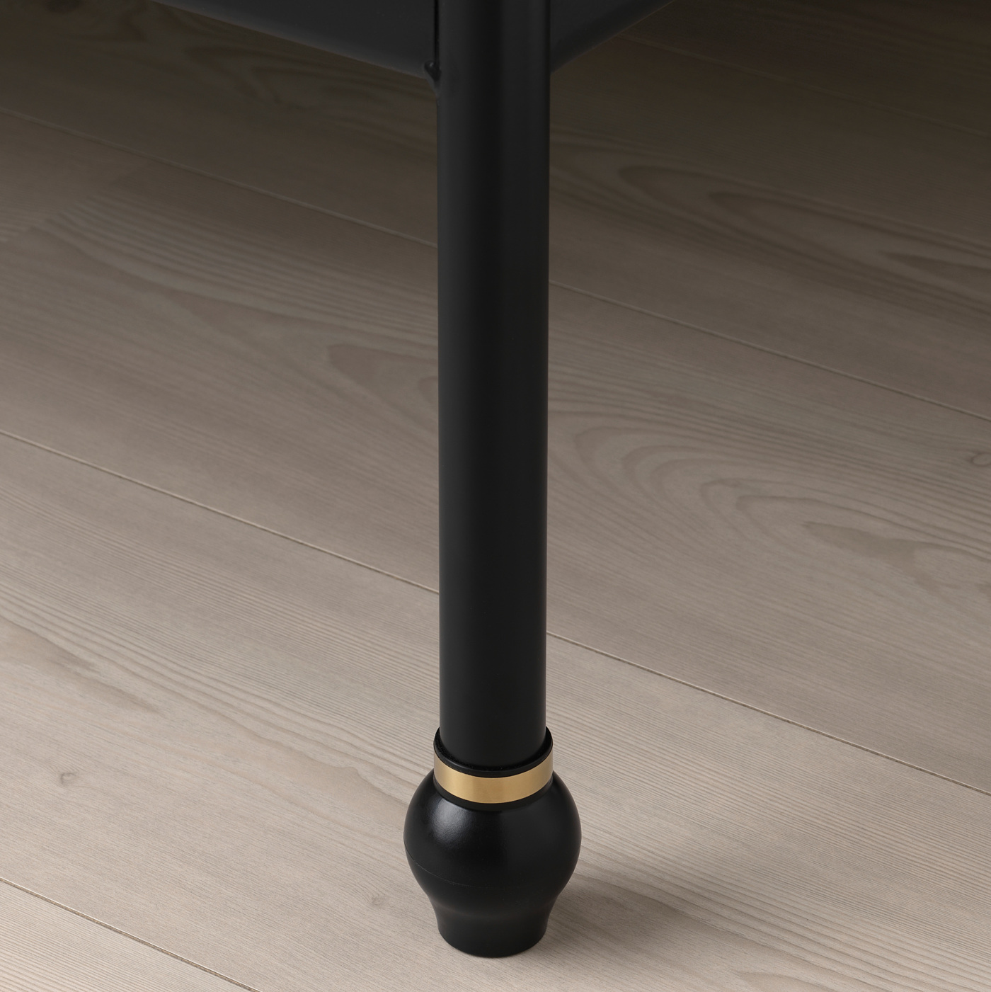 SAGSTUA bed frame black/Luröy - IKEA